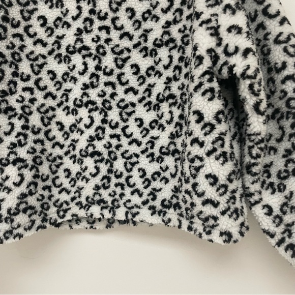 NWT Pacsun L.A. Hearts Leopard Jacket Women XS/S White/Black - Picture 10 of 12